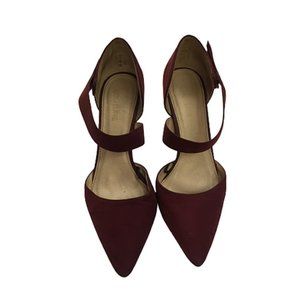 Esha Couture Size 9 Ladies Burgundy Heels